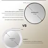 Comparison of two magnifying mirrors, highlighting the difference in the size of the viewing area due to the frame size. Produktbild-Vorschau