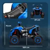 AIYAPLAY Elektro Quad für Kinder 12V Elektro Kinderquad mit Produktbild-Vorschau 3