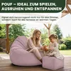 Dreamroots, plněný puf, pytel,sedací vak 90x90x100 cm Náhled obrázku produktu 4