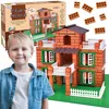 Woopie Backsteinbauset - Villa 357 Teile. Produktbild-Vorschau 1