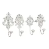 4cm x Garderobenhaken Ivy weiß Produktbild-Vorschau 2