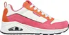 Skechers Uno - 2 Much Fun  Sneakers Laag - Roze - Maat 38 Voir les images du produit 37