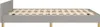 vidaXL Cadre de lit sans matelas gris clair 140x200 cm Voir les images du produit 5