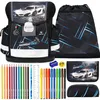 Belmil Schulranzen Set Classy Rennauto Midnight Turbo Produktbild-Vorschau 1