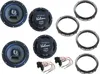 Hifonics Lautsprecher Set für Seat Leon 1P Bj 05-12 Tür Produktbild-Vorschau 1