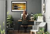 Bild 100x70 MDF-Rahmen Wandkunst West-Stein Produktbild-Vorschau 3