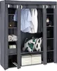 Kleiderschrank Stoffschrank Faltbarer Kleiderschrank mit 12 Produktbild-Vorschau 1