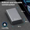 Extralink Powerbank 20000mAh Silver 45W USB-C Lithium Náhled obrázku produktu 2