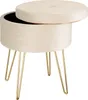 Sitzhocker mit Stauraum Ava 37,5 x 44,5 cm Produktbild-Vorschau 1