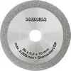 A close-up, top-down view of a diamond-coated cutting disc. Náhled obrázku produktu