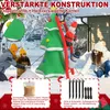 LARS360 Sapin de Noël gonflable XXL de 240 cm avec LED, Voir les images du produit 3