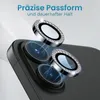 Kamera Linsenschutz Glas Set mit Schmucksteinen für Apple Produktbild-Vorschau 2