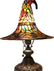 Hexenhutlampe, Buntglasharz, Zaubererhut, gruselige Produktbild-Vorschau 1