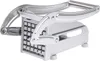 A chrome and white potato cutter for making french fries. Náhled obrázku produktu