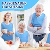 Lätzchen für Erwachsene 3 Stück – Wiederverwendbare Frottee Produktbild-Vorschau 7