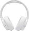 A pair of white over-ear headphones is shown from the front against a white background. Anteprima dell’immagine prodotto