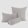 SCHÖNER LEBEN. Kissenhülle Eiskristalle beige hellblau Produktbild-Vorschau 2