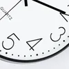 Wanduhr, 3D Ziffern Wanduhr, 30cm Modern Ablesbar Wanduhr, Produktbild-Vorschau 6