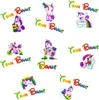 Oblique Unique Braut Einhorn Tattoo Set Team Braut JGA Produktbild-Vorschau 1