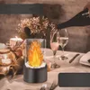 Caminetto da Tavolo Bioetanolo Nero Vetro Fiamma Reale Anteprima dell’immagine prodotto 6