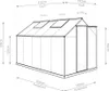 Westmann Aluminium Gewächshaus Flora 610 Silber 312x192x201 Produktbild-Vorschau 7