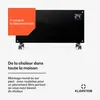 Klarstein Radiateur Electrique Mobile, Chauffage Electrique Voir les images du produit 4