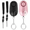 2PCS Persönlicher Alarm Schlüsselanhänger mit LED, 130–140 Produktbild-Vorschau 1