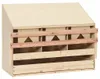 vidaXL 3-osobowe gniazdo 72x33x54 cm lite drewno sosnowe Podgląd zdjęcia produktu 7
