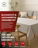 Leinen Tischdecke 160x260 cm eckig weiss Produktbild-Vorschau 9
