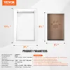 VEVOR: Puerta para mascotas, puerta para perros con marco Vista previa de la imagen del producto 7