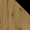 A close-up view of a wooden surface with a black diagonal section. Náhled obrázku produktu