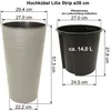 Coperchio per vaso LILIA PROUTÍ plastica antracite d30x57cm Anteprima dell’immagine prodotto 2