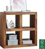 WOHNLING Standregal Massivholz Sheesham 82 cm hoch 4 Böden Produktbild-Vorschau 14