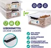 DEUBA® Aufbewahrungsboxen 6 x 30l mit Deckel und Rollen, Produktbild-Vorschau 4