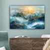 MuchoWow® - Leinwandbilder - Abstrakt - Landschaft - Berge Produktbild-Vorschau 4