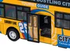 Kovový dvojposchodový autobus ZA2094 - žltý Náhľad obrázku produktu 6