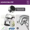 2 Stk Sehr Wassersparend Strahlregler M24 Wasserfluss Produktbild-Vorschau 8