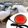 Heizplatte für Hühnertränke Geflügeltränke Ø15cm, Produktbild-Vorschau 2