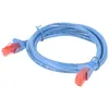 Goobay 95247 Cavo patch CAT 6, U/UTP, blu, 0,25 m - Miscela Anteprima dell’immagine prodotto 2