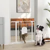Barrière de sécurité pour chiens PawHut, barrière de Voir les images du produit 2
