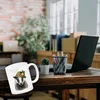 Dachs mit alpenländischem Trachtenhut Kaffeebecher Produktbild-Vorschau 3