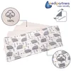 Babydecke für babys Baumwolle, 75x100, Graue Igel mit Produktbild-Vorschau 3