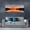 Tulup Leinwand-Bilder 125x50 Wandbild Canvas Kunstdruck See Produktbild-Vorschau 3