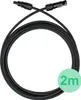 Cavo solare 6mm nero 2 metri con connettore Anteprima dell’immagine prodotto 1