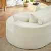 Chenille-Polstersessel ohne Montage, flauschig, modern, für Produktbild-Vorschau 5