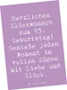 Mr. & Mrs. Panda Postkarte Spruch 83. Geburtstag Liebe Produktbild-Vorschau 1