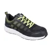 A black and green Portwest trainer shoe is shown against a white background. Produktbild-Vorschau