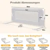 Barrière de lit bébé avec mousse et sangle, 105 x 40 x 42 Voir les images du produit 2