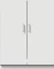 vidaXL Waschmaschinenschrank Weiß 71x71,5x91,5 cm Produktbild-Vorschau 3