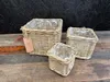 Coprivaso in rattan set 3 pezzi Natur – vaso / cestino per Anteprima dell’immagine prodotto 24